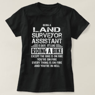 Camiseta Assistente do Land Surveyor