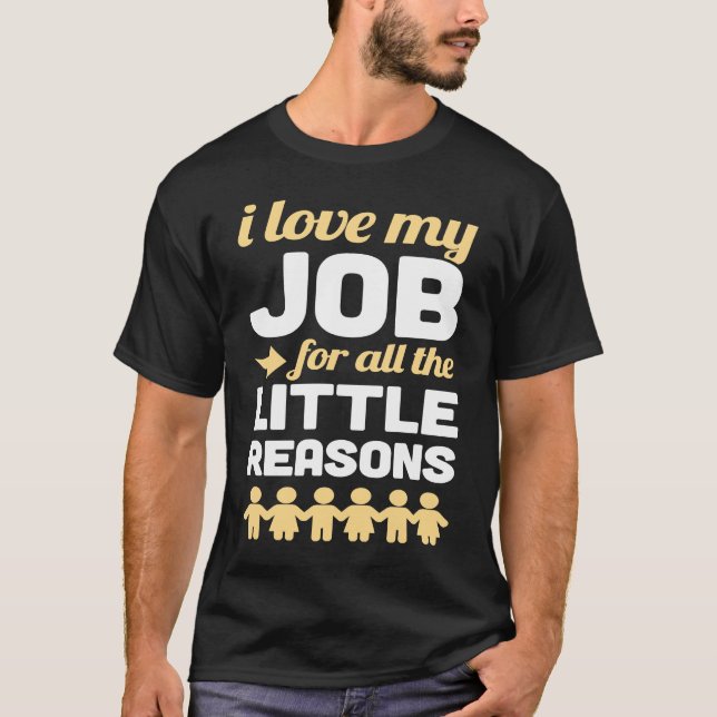Camiseta Assistente do segundo grau Médio e Elementar Escol (Frente)