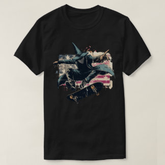 Camiseta Assistente do skate patriota americano