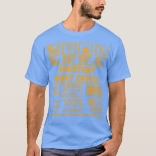 Camiseta ASSISTENTE FRONT OFFICE NICE DESIGN 2017 Classic T