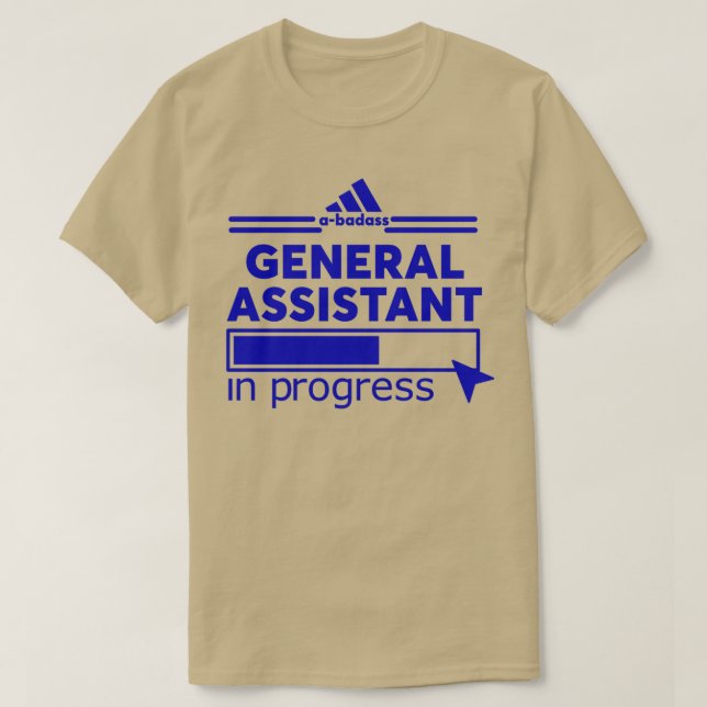 CAMISETA ASSISTENTE GERAL (Frente do Design)