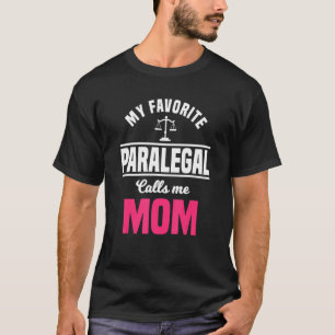 Camiseta Assistente Jurídico Assistente Jurídico de Lei Mãe