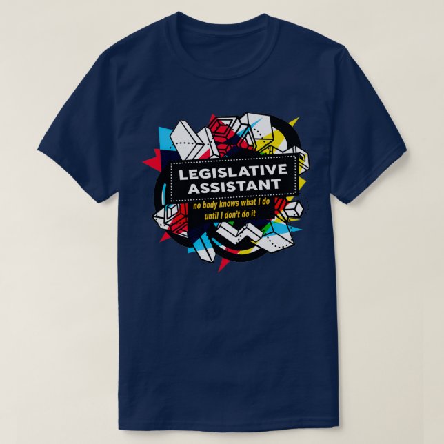 CAMISETA ASSISTENTE LEGISLATIVO (Frente do Design)