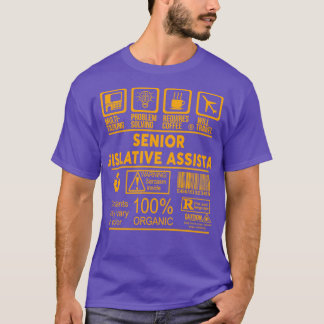 Camiseta ASSISTENTE LEGISLATIVO DO mais velho NICE DESIGN 2