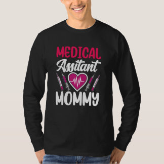 Camiseta Assistente Médica Mãe Enfermagem Assistência de En