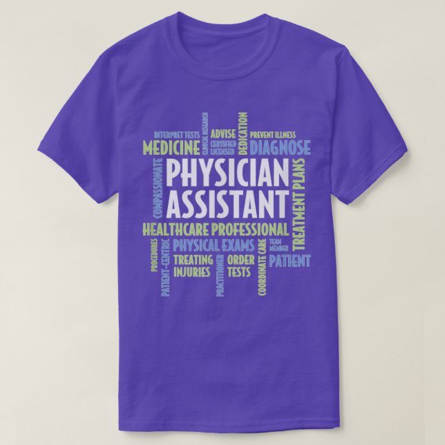 Camiseta Assistente médico 27 (Frente do Design)