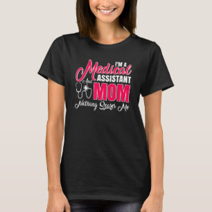 Camiseta Assistente Médico Acessórios Mãe Enfermeiros Regis