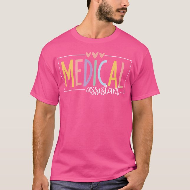 Camiseta Assistente Médico Assistente Mães Cma Enfermagem M (Frente)