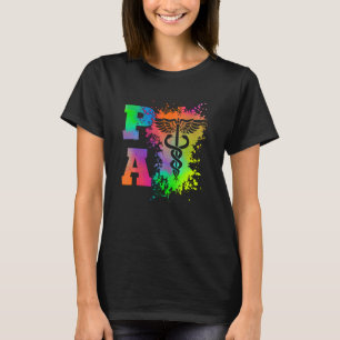 Camiseta Assistente médico Caduceus PA