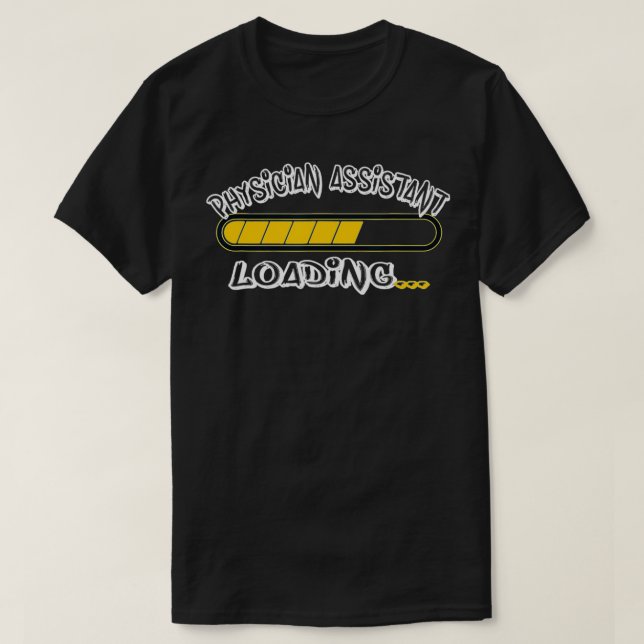 Camiseta Assistente médico carregando PA futuro (Frente do Design)