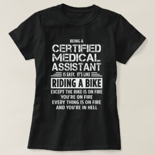 Camiseta Assistente médico certificado
