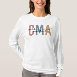 Camiseta Assistente médico certificado CMA