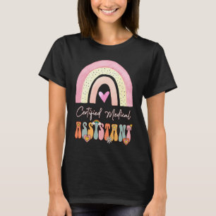 Camiseta Assistente médico certificado CMA Groovy Retro Rai
