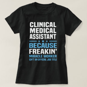 Camiseta Assistente médico clínico
