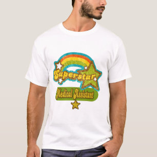 Camiseta Assistente médico da estrela mundial
