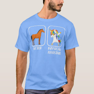 Camiseta Assistente Médico Dabbing Unicorn vs Dr Funn