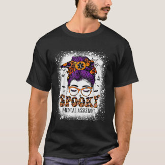 Camiseta Assistente Médico das MÃES Spooky, Halloween Messy