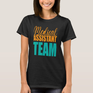 Camiseta Assistente Médico de Equipe de Enfermeiros Clínico