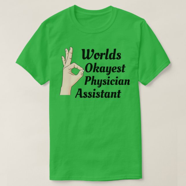 Camiseta Assistente médico de ocayest (Frente do Design)