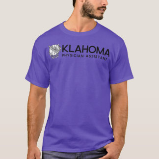 Camiseta Assistente Médico de Oklahoma Horizontal