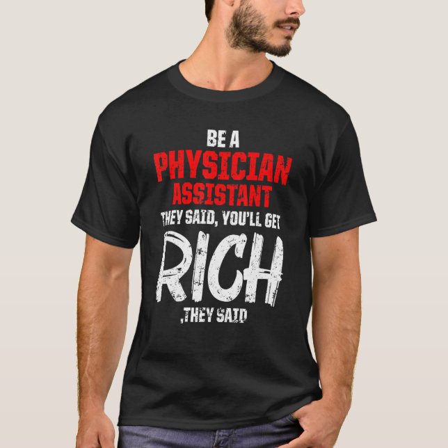 Camiseta Assistente Médico Disse Pa Certificado (Frente)