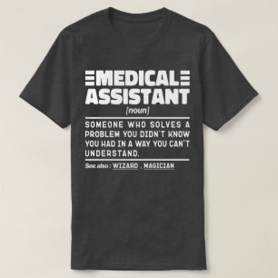 Camiseta Assistente Médico Formando de Estudantes de Medici