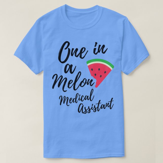 Camiseta Assistente médico Ideias de Presente Um em Medica  (Frente do Design)
