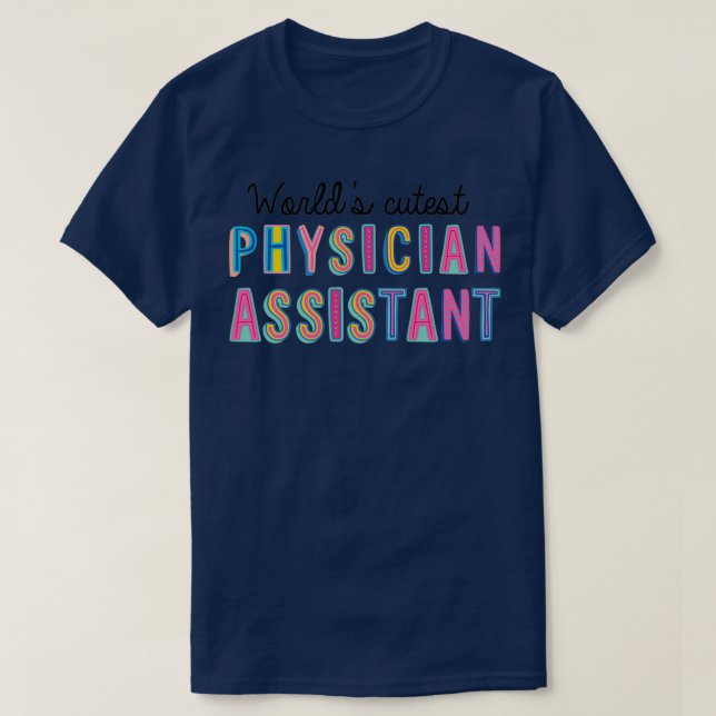 Camiseta Assistente médico oferece o melhor físico do World (Frente do Design)