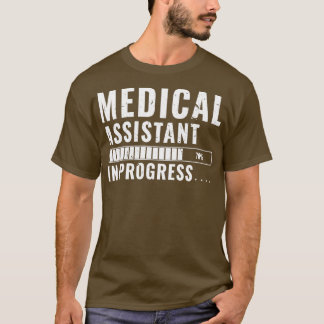 Camiseta Assistente Médico Para Treinar O Futuro Programado