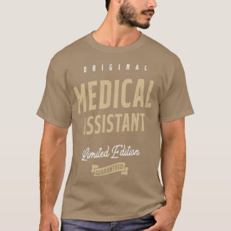 Camiseta Assistente médico Trabalho Aniversário