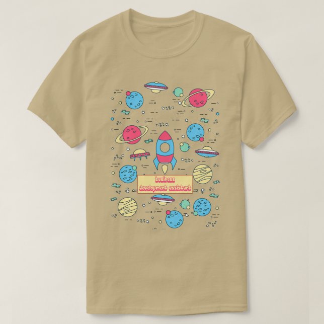CAMISETA ASSISTENTE PARA O DESENVOLVIMENTO DE NEGÓCIOS 2 (Frente do Design)