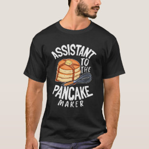 Camiseta Assistente Para O Dia De Pancake Do Criador De Pan