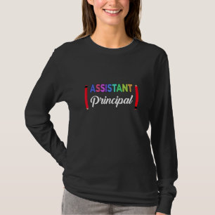 Camiseta Assistente Principal de Cargo da Escola de Trabalh