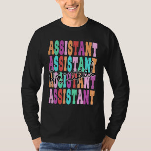 Camiseta Assistente Principal Educador de Estudantes Cute W
