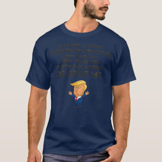 Camiseta Assistente Principal Funny Trump