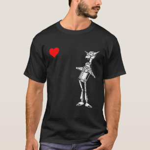 Camiseta Assistente Retrovisor Clássico De Oz Gifts Tin Man