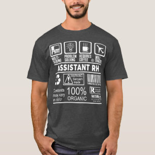 CAMISETA ASSISTENTE RH NICE DESIGN 2017 1