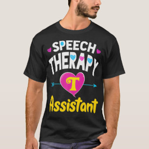 Camiseta Assistente SLP de Fala do Assistente de Patologia