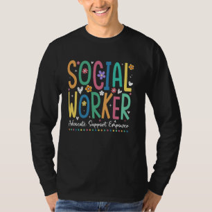 Camiseta Assistente Social Advogado Apoio e Fortalecimento