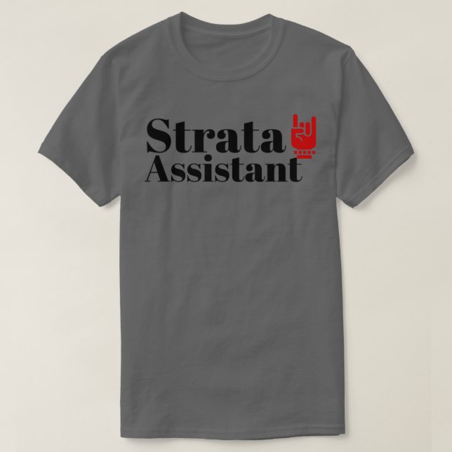 Camiseta Assistente Strata (Frente do Design)