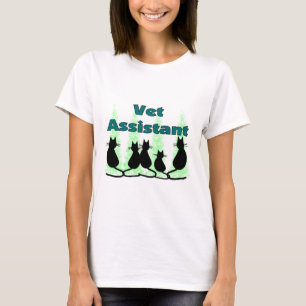 Camiseta Assistente/tecnologia do veterinário