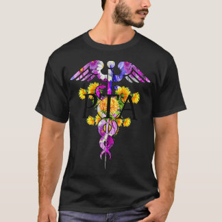 Camiseta Assistente Terapêutico Físico do PTA Mens Presente