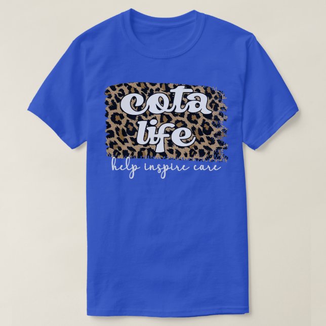 Camiseta Assistente Terapêutico Ocupacional Certificado COT (Frente do Design)