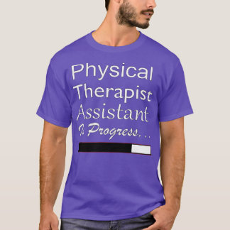 Camiseta Assistente Terapista Físico em andamento