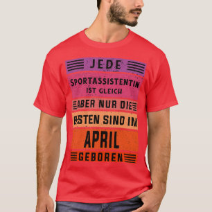 Camiseta Assistente treinador de aniversário Assistente esp