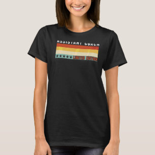 Camiseta Assistente Treinar Ordem de Produção Profissão de 