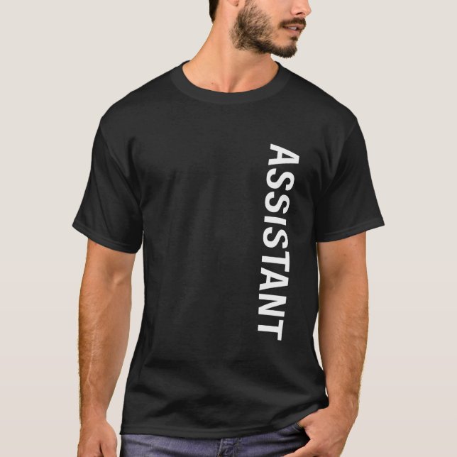 Camiseta Assistente Vertical (Frente)
