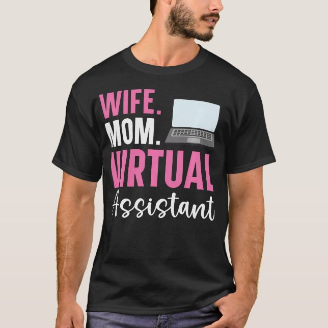 Camiseta Assistente Virtual Trabalho Remoto Freelancing (Frente)