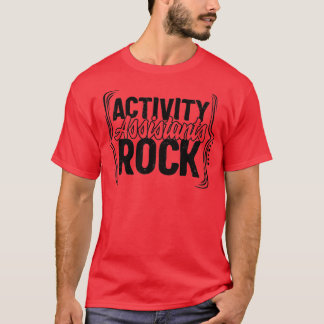 Camiseta Assistentes de Atividade Rock Shirt2