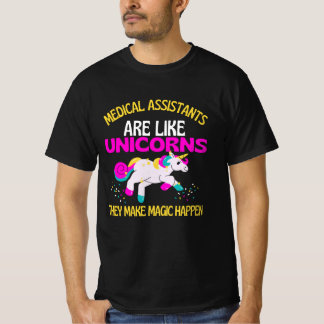 Camiseta Assistentes Médicos Unicórn, Unicórnio Magical